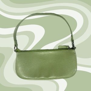 Y2K URBAN OUTFITTERS light green shoulder purse